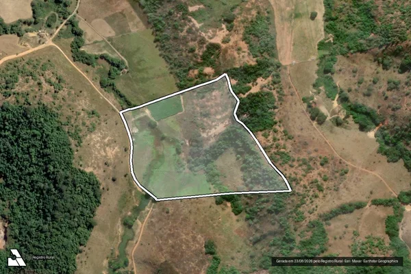 Imagem de satélite de FAZENDA MARINGA; CÓRREGO PRETO - Parte 1 em Bugre - MG