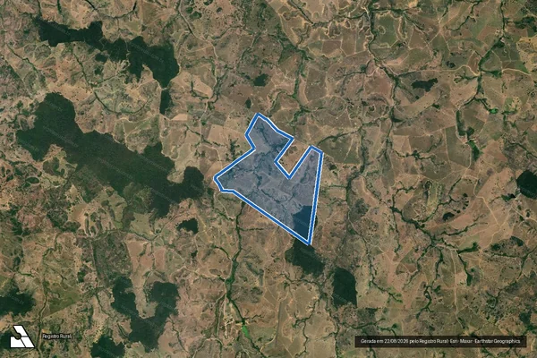 Imagem de satélite de FAZENDA SÃO JOSÉ - Fazenda São José em Carlos Chagas - MG