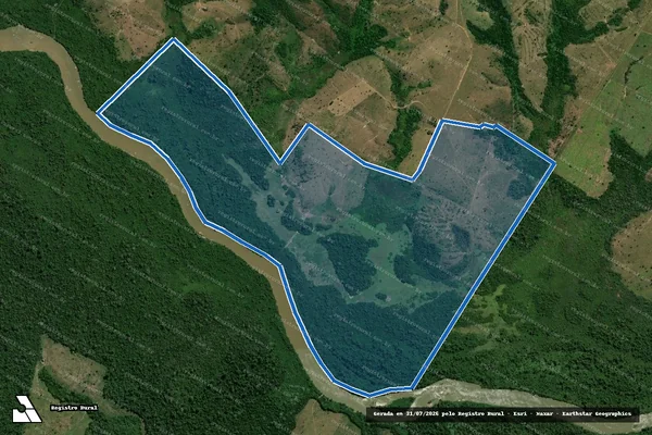 Imagem de satélite de FAZENDA INGARANA - FAZENDA INGARANA em Marabá - PA