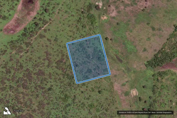 Imagem de satélite de FAZENDA FLORENÇA - PARTE 2 - PARCELA 13 em Almenara - MG