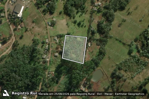 Imagem de satélite de Lote 49 - Baronesa de Limeira - Parte 1 em Chapecó - SC