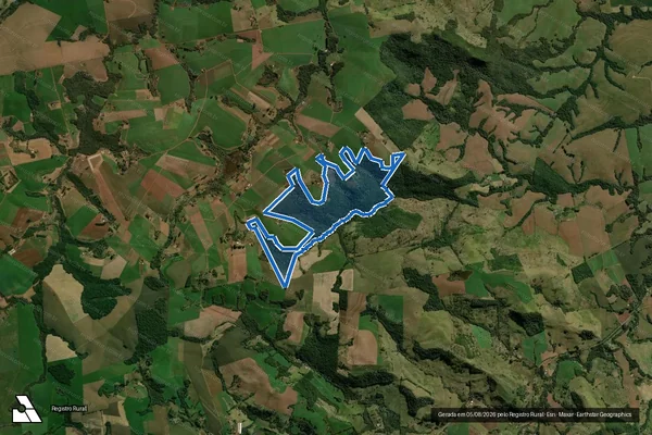 Imagem de satélite de RESERVA LEGAL 07 ? PA NOVA ITAÚNA - RL 07A em Manoel Ribas - PR
