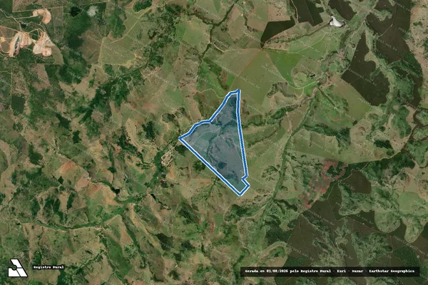Imagem de satélite de FAZENDAS LAGEDINHO - 001 em Itagimirim - BA