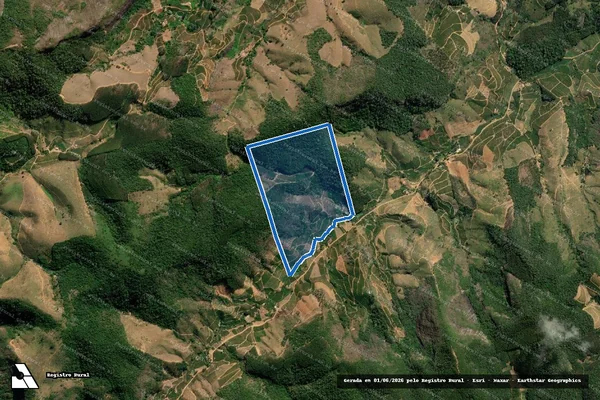 Imagem de satélite de Sítio Dr. Moacir em Colatina - ES