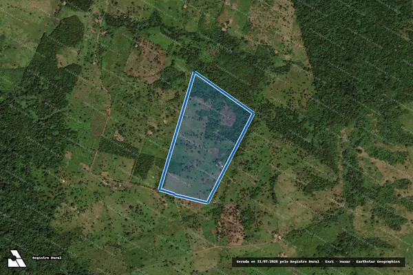 Imagem de satélite de Lote 70-PA Inhuma - Lote 70-PA Inhuma em Araguanã - TO