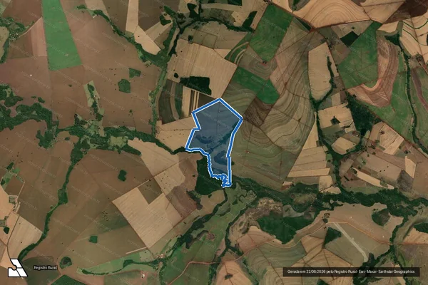 Imagem de satélite de FAZENDA CABELEIRA em Rio Verde - GO