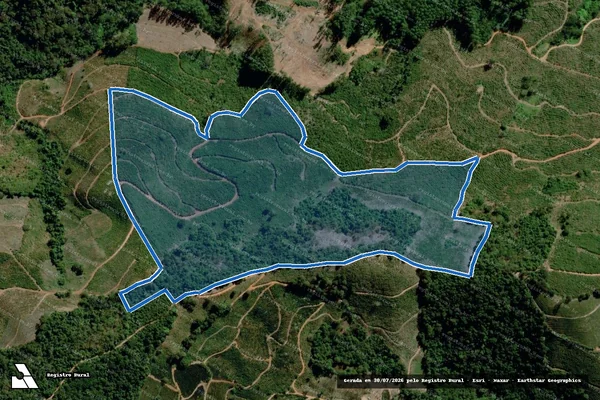Imagem de satélite de Fazenda Sant ana - Fazenda Sant ana - Gleba 01 em Olímpio Noronha - MG