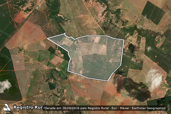Imagem de satélite de Fazenda Quem Quem da Ilha - Fazenda Quem Quem da Ilha em Francisco Sá - MG