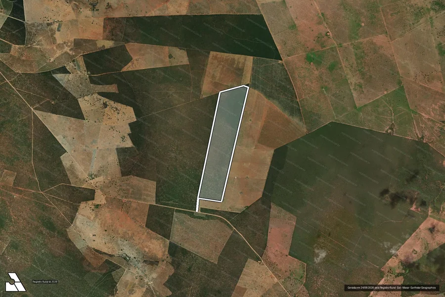 Imagem aérea do item B
