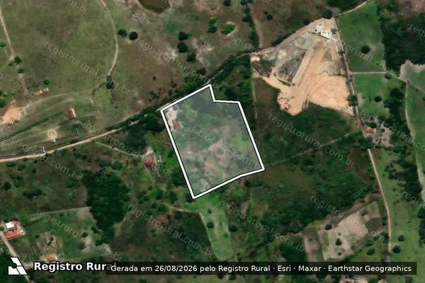 Imagem de satélite de SÍTIO CAPIM DE CHEIRO - Parte 1 em Remígio - PB