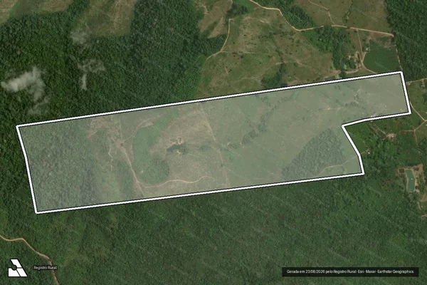 Imagem de satélite de Sitio Laranjeira - Parte 1 em Uruará - PA