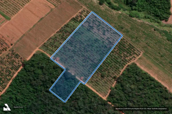Imagem de satélite de Estância Unidos ? Lote 05 - Parcela 2 em Novo Horizonte - SP
