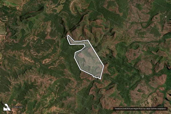 Imagem de satélite de Fazenda Matrinchã - LD - Cristais - Gleba Gleba V em Mineiros - GO