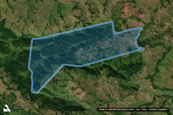 Imagem de satélite de FAZENDA BOM JESUS - FAZENDA BOM JESUS em Curionópolis - PA
