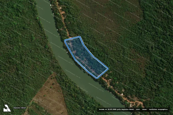Imagem de satélite de Fazenda Tassiana II - Fazenda Tassiana XII em Sinop - MT