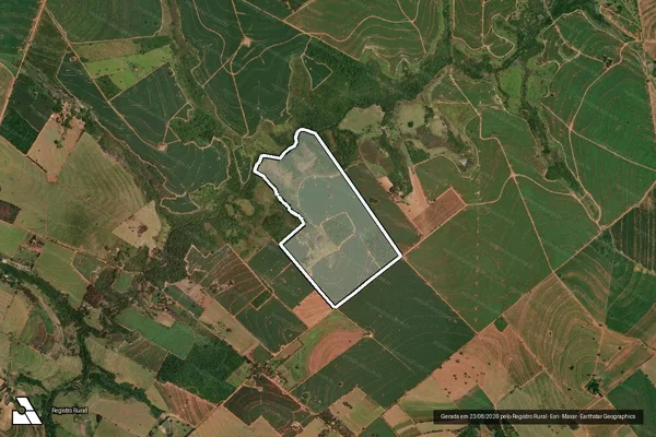 Imagem de satélite de Fazenda Ipe Roxo - GLEBA A em Tupã - SP