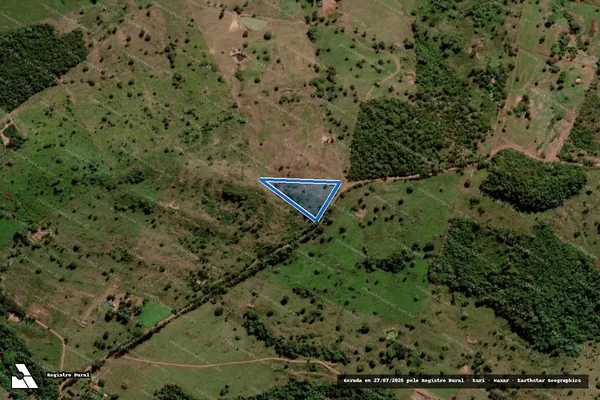 Imagem de satélite de Lote : 0008A - PA Geraldo Pereira De Andrade Maria Izabel - 0008A em Juscimeira - MT