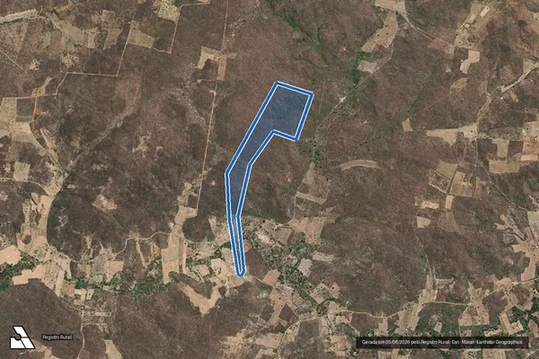 Imagem de satélite de MORRINHOS - Parte 1 em Campo Grande do Piauí - PI