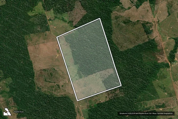 Imagem de satélite de Fazenda ? Lote 51