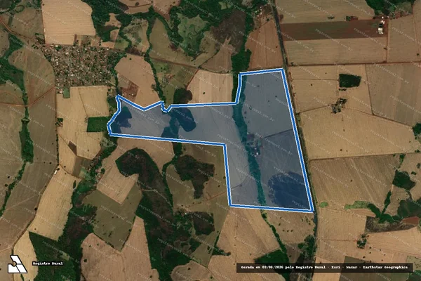 Imagem de satélite de FAZENDA CABELEIRA e CABELEIRA PERDIZES em Rio Verde - GO
