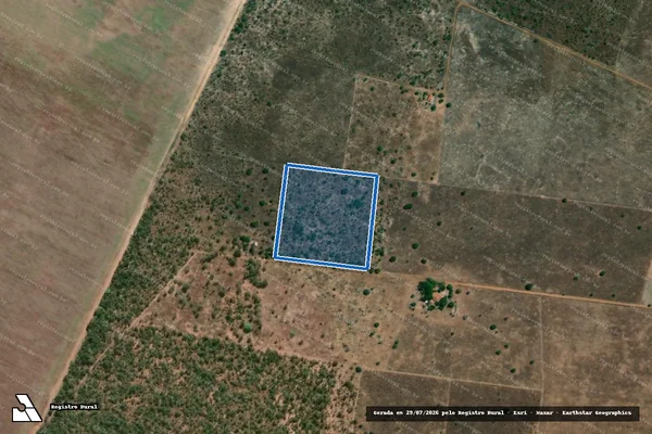 Imagem de satélite de Lote 34, Parte da Fazenda São Domingos - Lote 34, Parte da Fazenda São Domingos em Ipueiras - TO