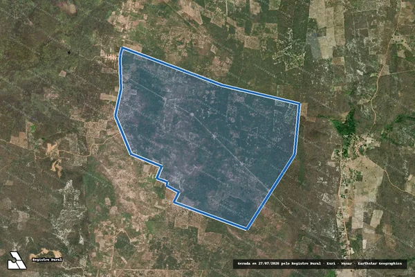 Imagem de satélite de SITIO ALGODÕES DATA ALGODÕES - PARTE 1 em Cocal - PI