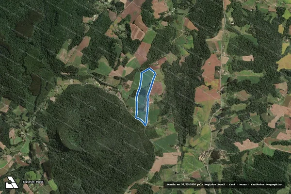 Imagem de satélite de Lote 24 - MT 02 - Lote 24 - MT 02 em Santa Terezinha - SC