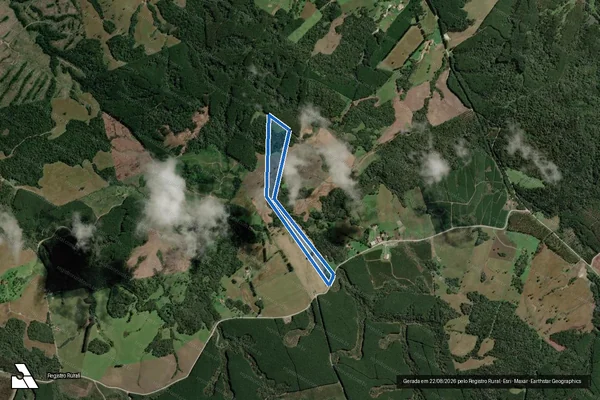 Imagem de satélite de SITIO RIBEIRO / Parte 1