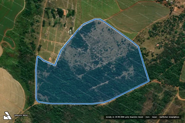 Imagem de satélite de Fazenda Graciosa I - Gleba B em Cajuru - SP