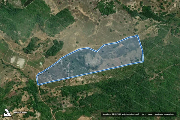 Imagem de satélite de FAZENDA SANTA LUZIA - PARTE 2 em Catu - BA