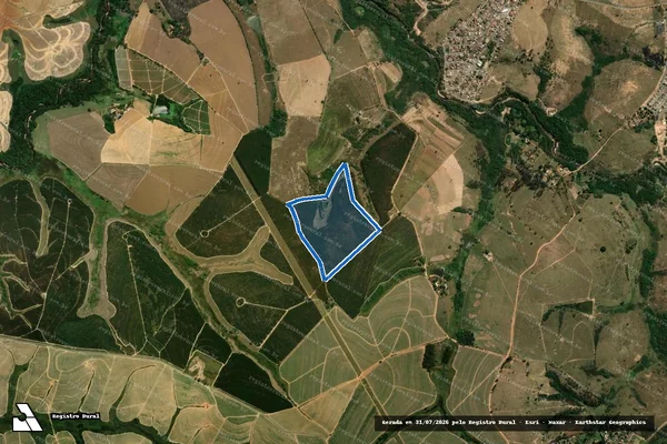 Imagem de satélite de Sítio Taquara Branca - Parte 1 em Monte Mor - SP