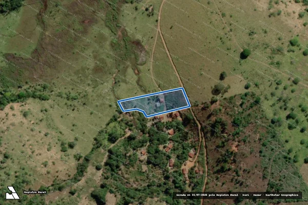 Imagem de satélite de SITIO NOVO REGRESSO - GLEBA "B" em Catuji - MG