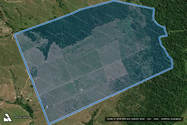 Imagem de satélite de FAZENDA JACOBINA II - FAZ. JACOBINA II em Bom Jesus do Tocantins - PA
