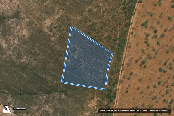 Imagem de satélite de Fazenda Tamanduá - Gleba 91 em Curvelo - MG