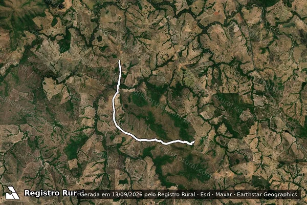 Imagem de satélite de Estrada Vicinal-6 - Projeto de Assentamento Dom Tomaz Balduino / Estrada Vicinal-6-PA dom Tomaz Balduino