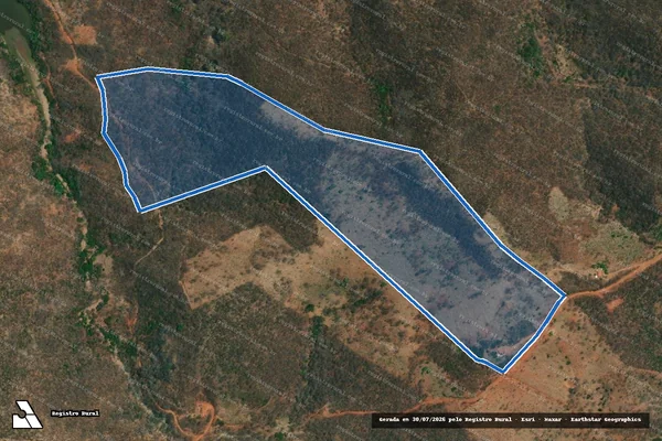 Imagem de satélite de FAZENDA BOA ESPERANÇA MARTINS ? MANGUEIRA - LOTE 05-Gleba  A em Chapada do Norte - MG