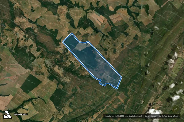 Imagem de satélite de Fazenda São Pedro em Barra do Bugres - MT