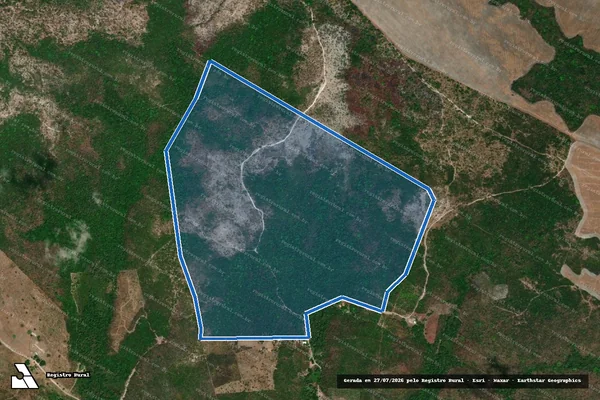 Imagem de satélite de Prata data Buriti do Estevão - FAZENDA PRATA BURITI DO ESTEVãO GLEBA I em Chapadinha - MA