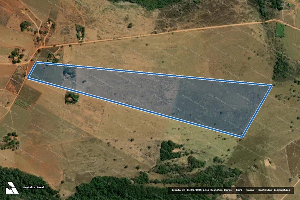 Imagem de satélite de LOTE 68 - PROJETO DE ASSENTAMENTO CANUDOS - LOTE 68 ? P.A. CANUDOS em Guapó - GO