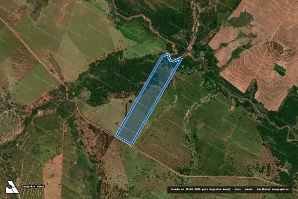 Imagem de satélite de Fazenda Capão do Leão - Parte 1 em Amambai - MS
