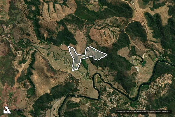 Imagem de satélite de Fazenda Santa Felicidade - Fazenda Santa Felicidade em Lagoa Santa - MG