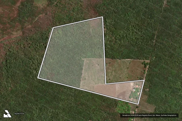Imagem de satélite de Baixão do Coixo - Parte 1 em Morro do Chapéu do Piauí - PI