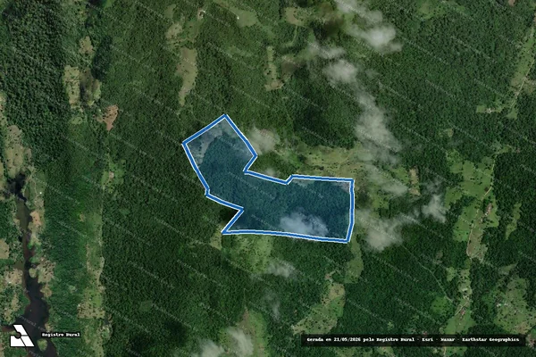 Imagem de satélite de FAZENDA CONJUNTO SANTA CRUZ - Parte 1 em Ibicaraí - BA