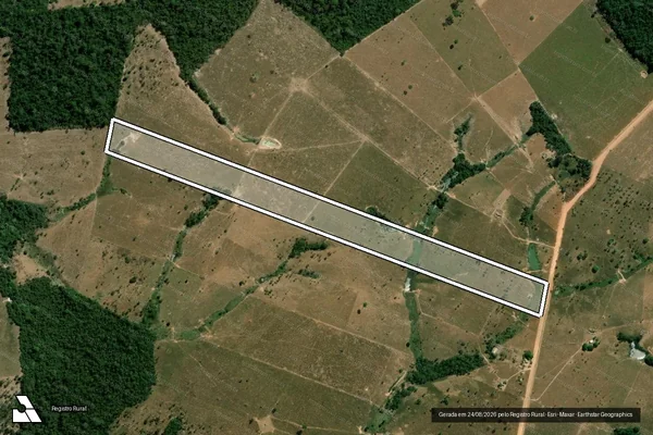 Imagem de satélite de LOTE RURAL Nº 765/1 - LOTE RURAL Nº 765/1 em Paranaíta - MT
