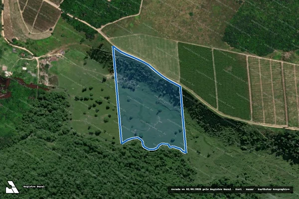 Imagem de satélite de Fazenda Boa Vista - Parte 2 em Jaguaré - ES