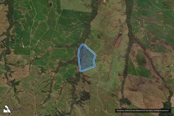 Imagem de satélite de PA União pela Terra / Lote 3 - Lote 3 em São Gabriel - RS