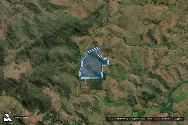 Imagem de satélite de FAZENDA SÃO BARTOLOMEU ? PARTE 2 - PARTE 6 em Cantagalo - RJ