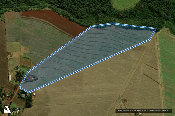 Imagem de satélite de Projeto de Assentamento Dorcelina Folador - LOTE 195 em Ponta Porã - MS