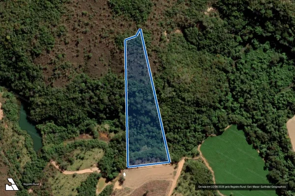 Imagem de satélite de FAZENDA RECANTO DE JEQUITIBÁ - 84 em Jequitibá - MG