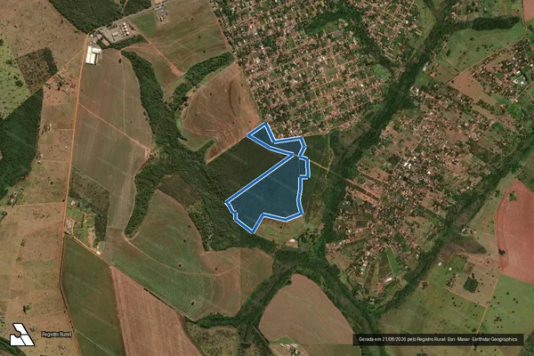 Imagem de satélite de FAZENDA RIO DAS PEDRAS - GLEBA C M=203.306 em Uberlândia - MG